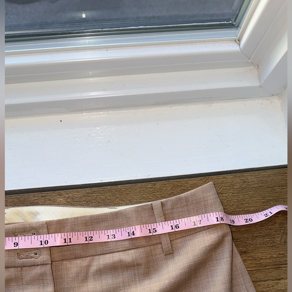 Talbots NWT Women’s Beige Wide-Leg Trousers Size 12 - Picture 5 of 8